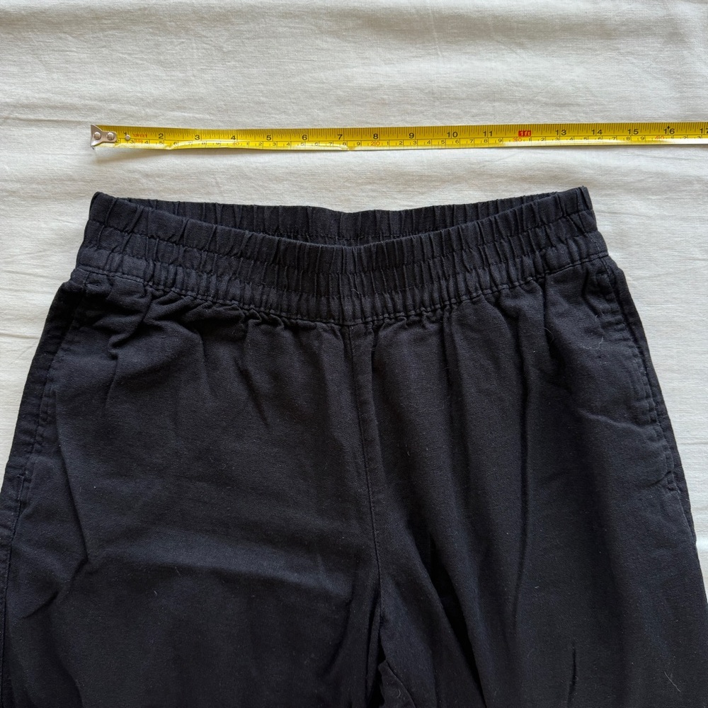 Old Navy Black Elastic Waist Pants - Picture 4 of 4
